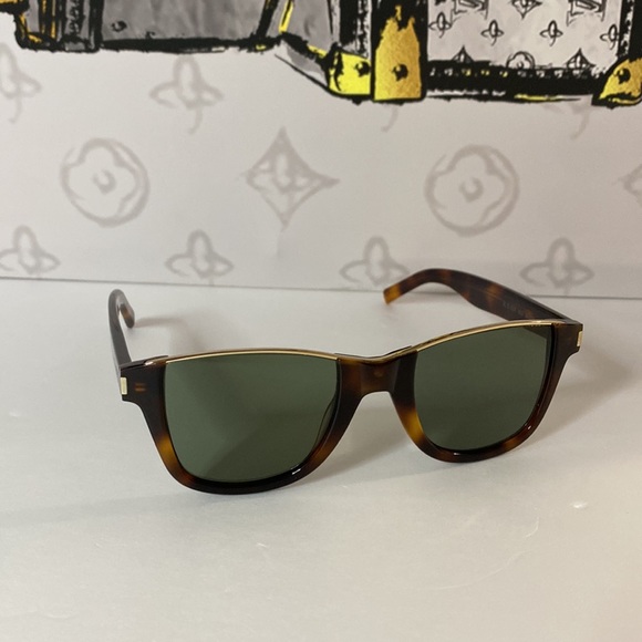 SAINT LAURENT SL 51 CUT 002 UNISEX SQUARE SUNGLASSES - Picture 6 of 12